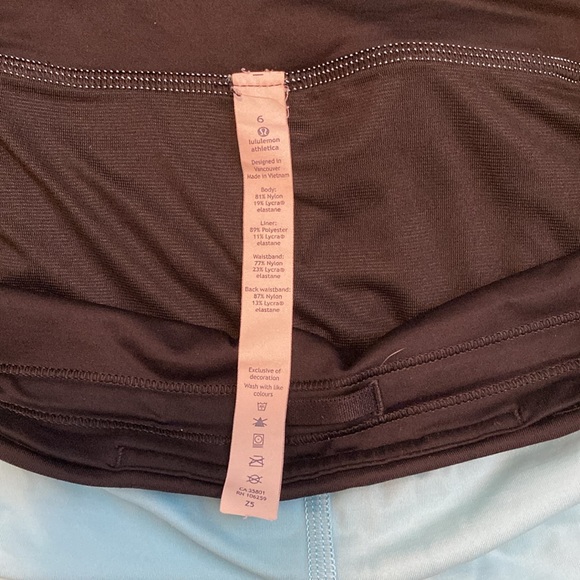 Lululemon shorts - blue - Picture 3 of 3